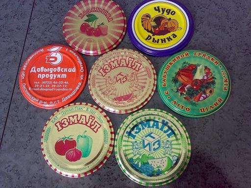 крышки для стеклянных банков