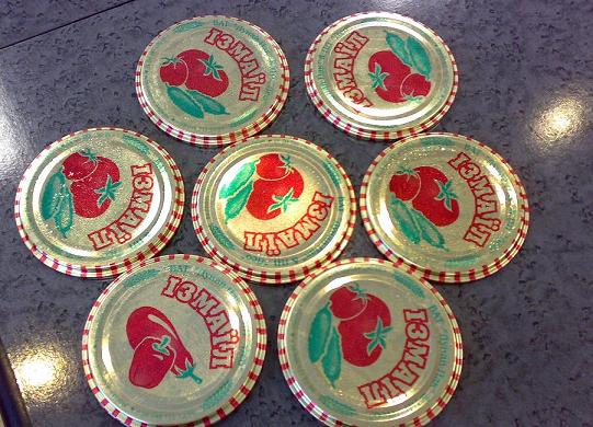 Крышки закаточные